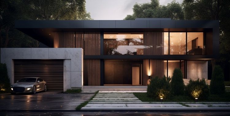 3D Rendering House Model